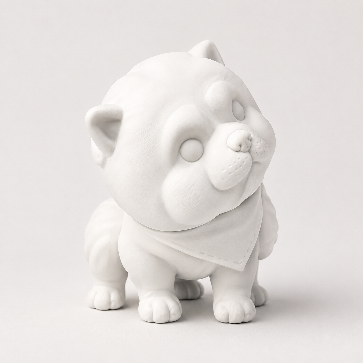 Boneco PopMe 3D do pet, esculpido a partir da foto